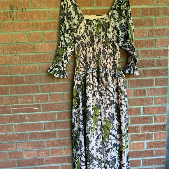 ASOS🌼Floral shirred maxi dress - Picture 4 of 6